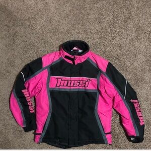 Mossi Racing Pink and Black Performance Jacket